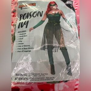 Green Poison Ivy Costume Jumpsuit